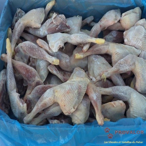 Cuisses de poules crues surgelées IQF - Colis 10 kg